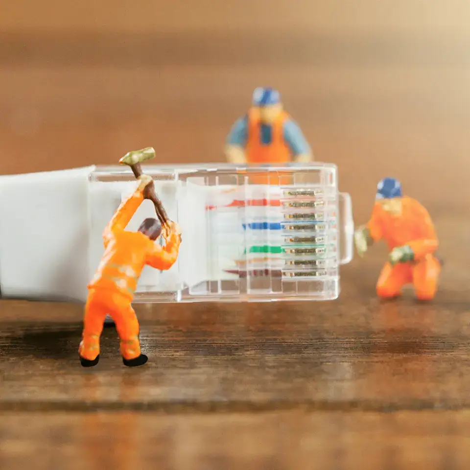 city.netz Miniatur-Bauarbeiter